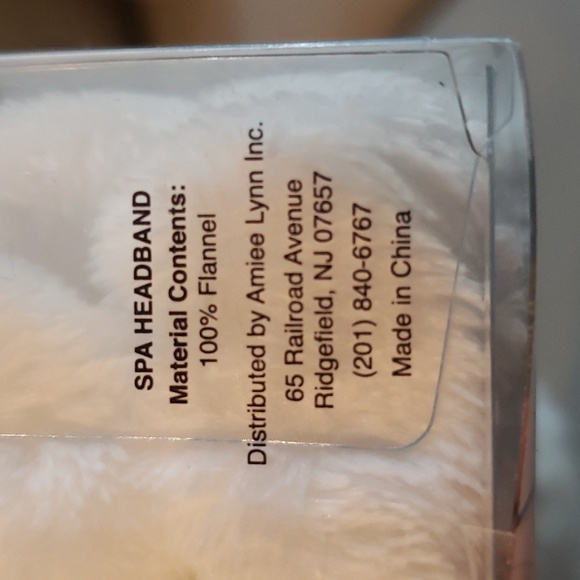 Extra Plush Spa Headband NWT - Picture 3 of 3